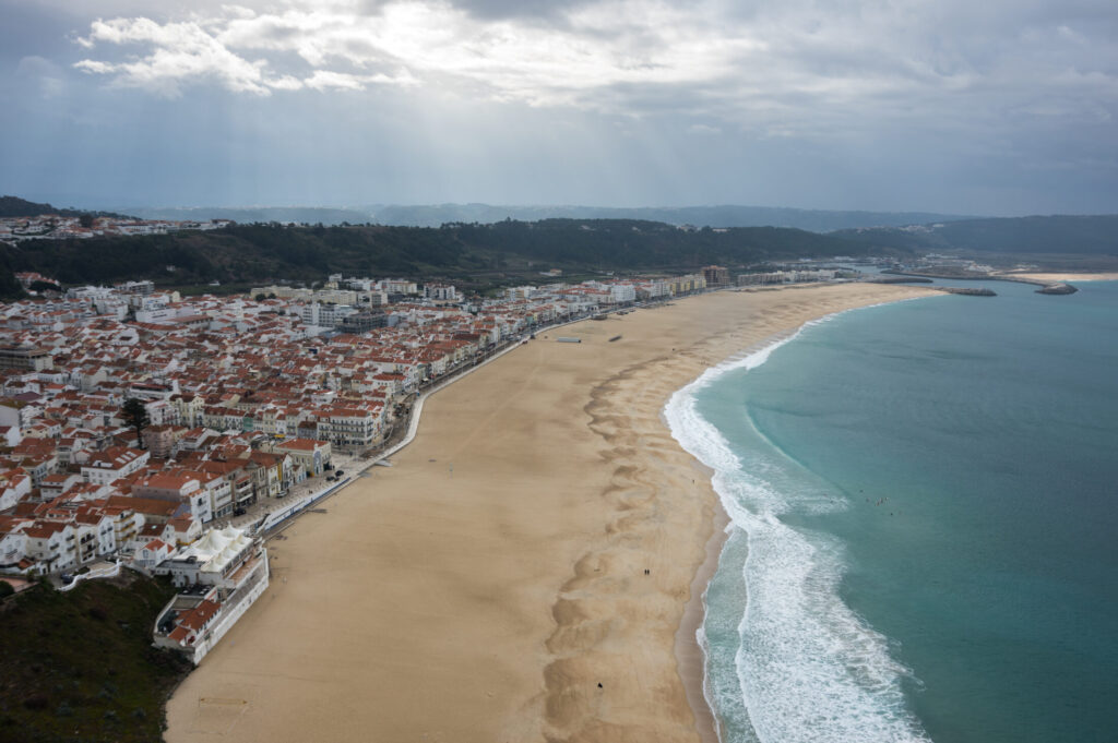 The coast of Atlantic ocean